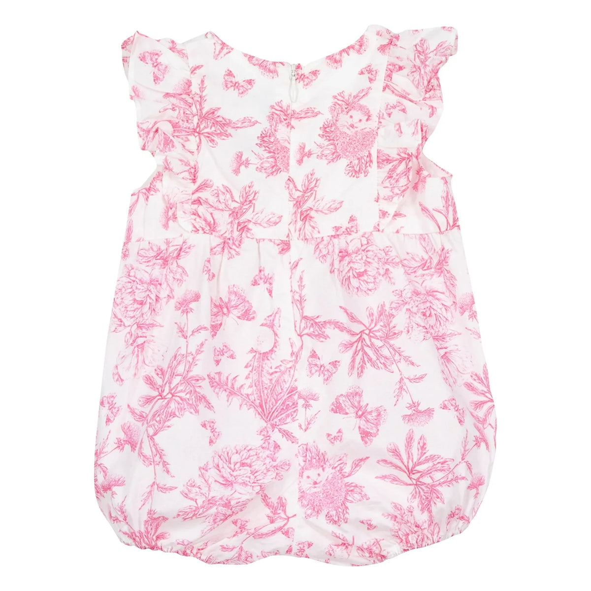 Tartine et Chocolat - Toile de Jouy Inspired Floral Jumpsuit | Pink