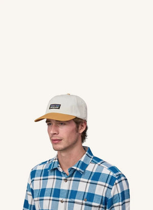 Patagonia - P-6 Label Trad organic cotton cap | White