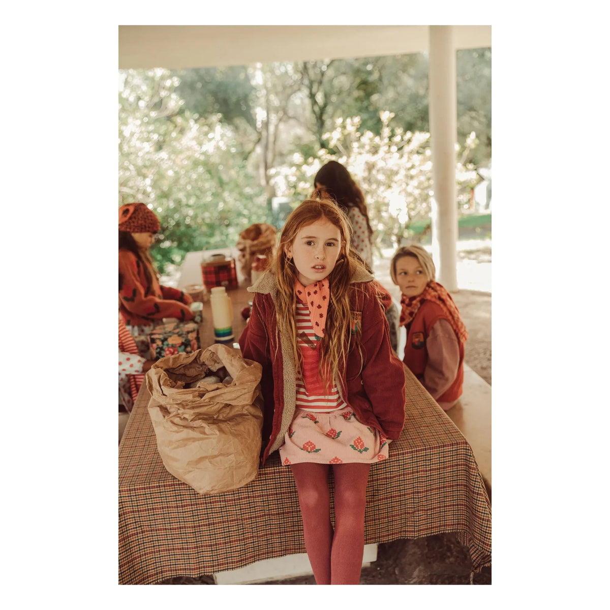Piupiuchick - Here We Go Velvet Organic Cotton Jacket | Burgundy