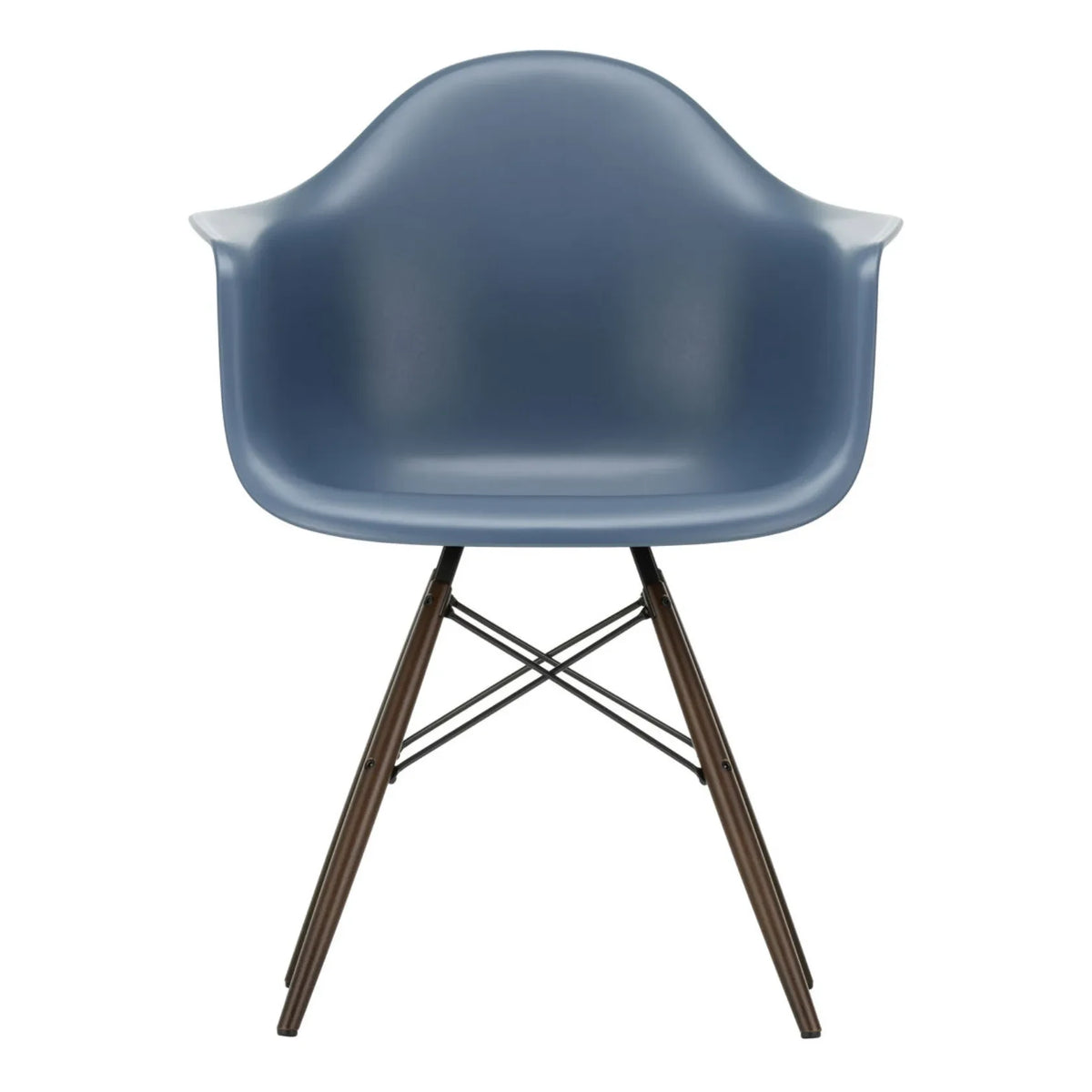 Vitra - DAW Chair - Maple Base - Charles & Ray Eames | Navy Blue