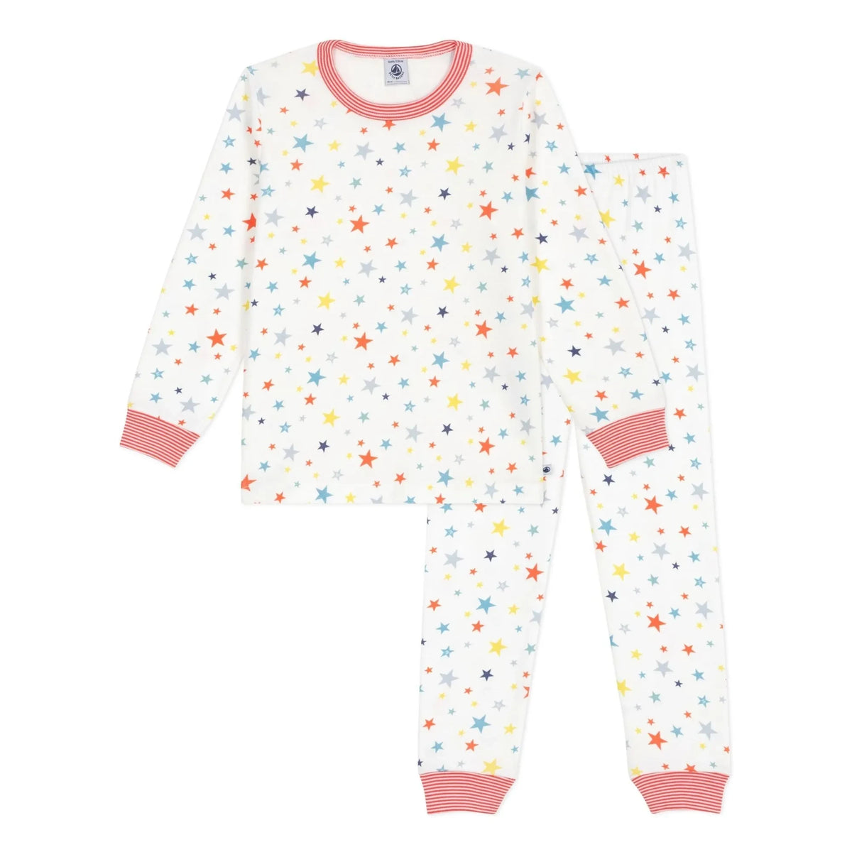 Petit Bateau - Star Pajamas | White