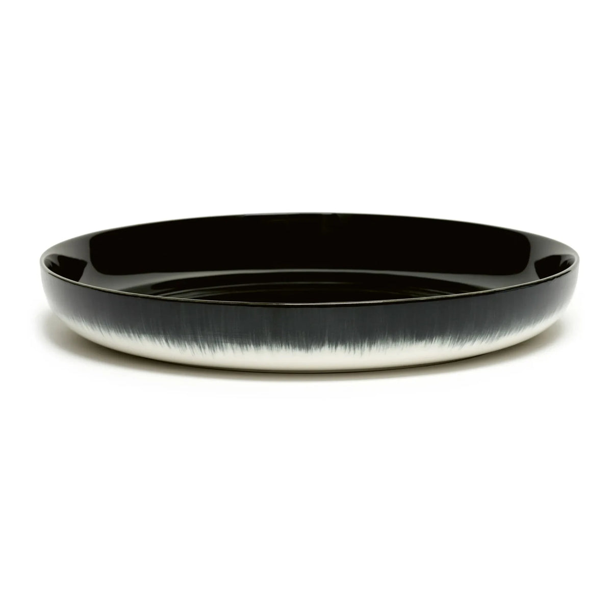 Serax - Ann Demeulemeester Design Ceramic Plate | Black