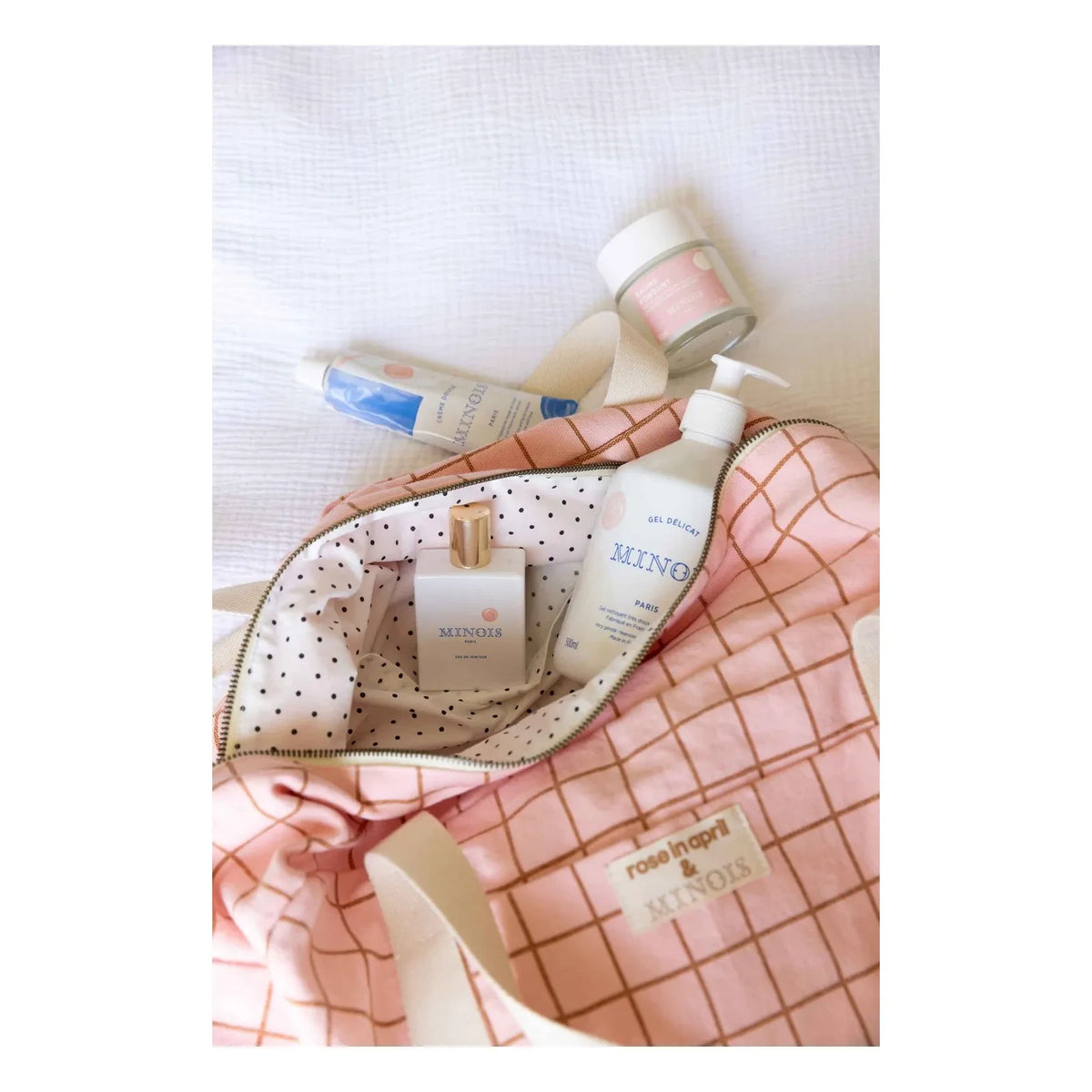 Minois - Mama Bag Set, Minois x Rose in April