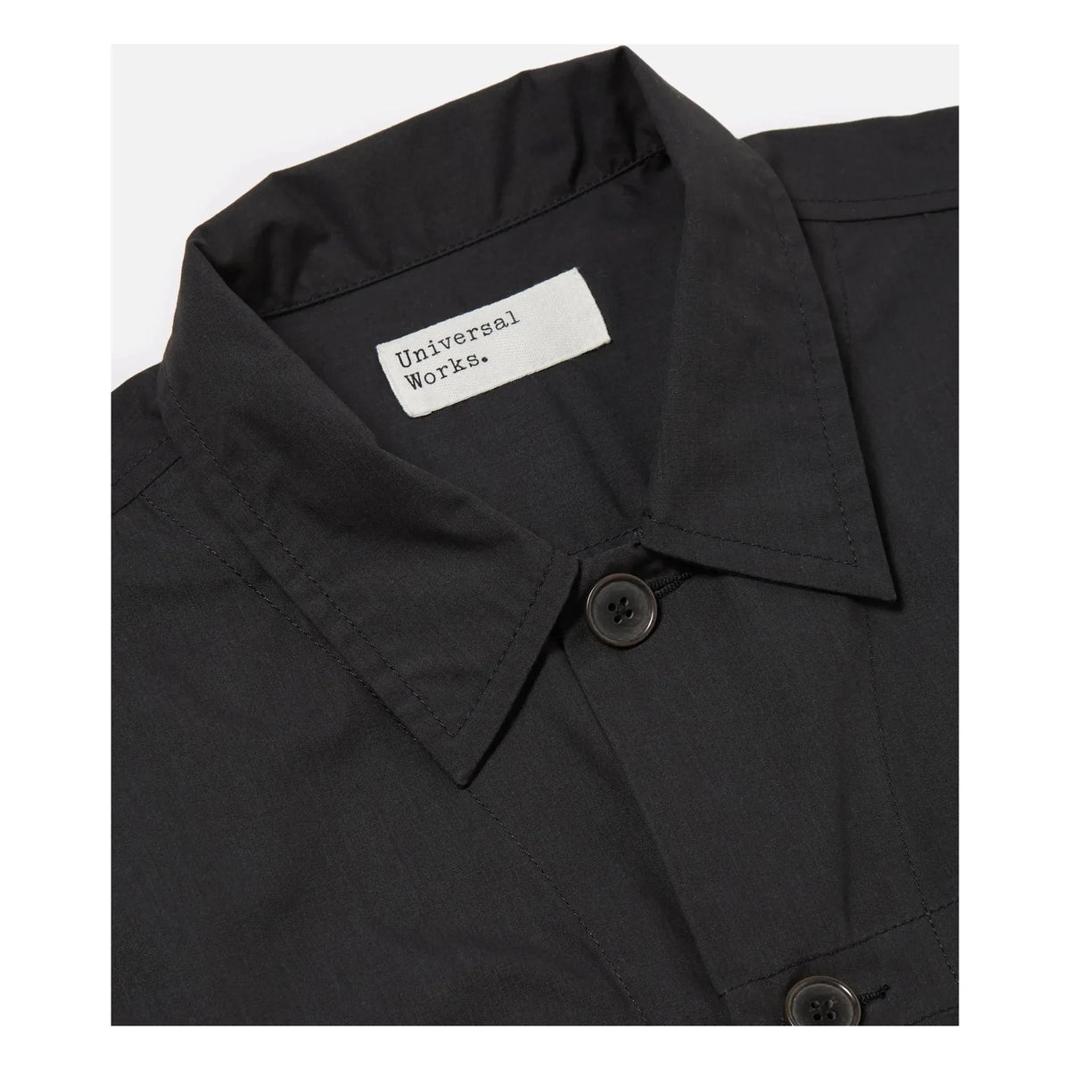 Universal Works - Recycled Fiber Tech Overshirt | Black