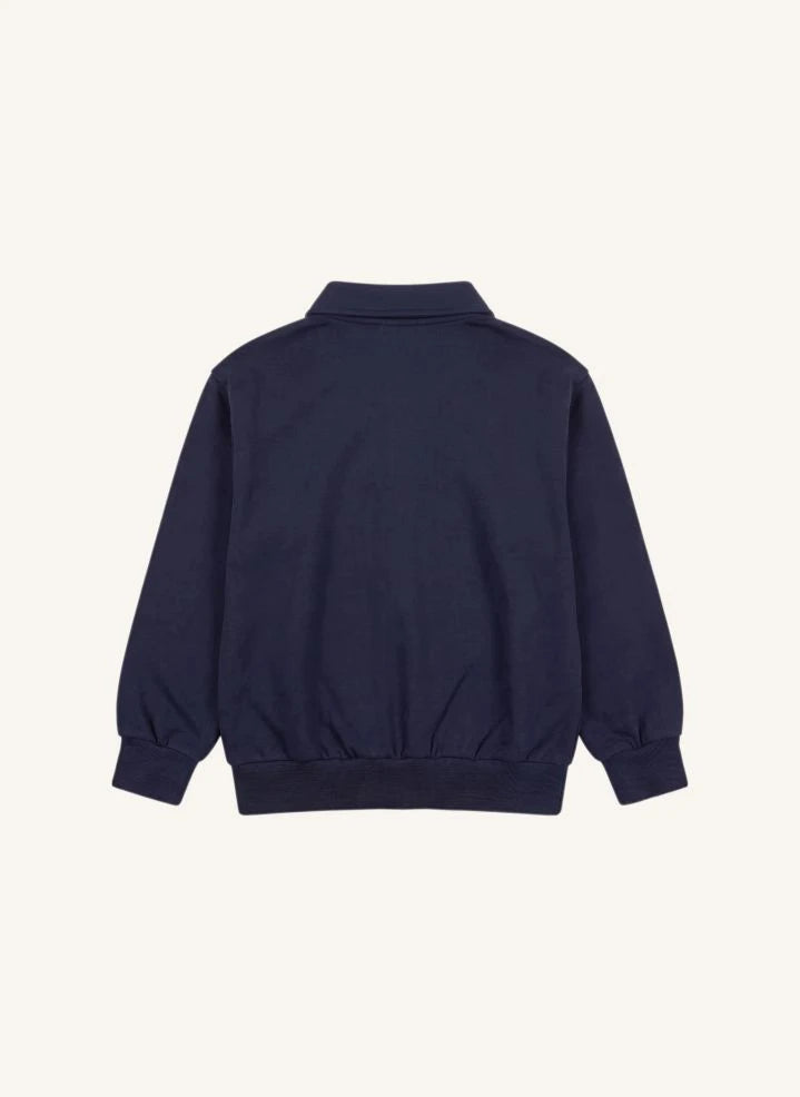 Smallable Kid - Langford Organic Cotton Polo T-Shirt | Navy