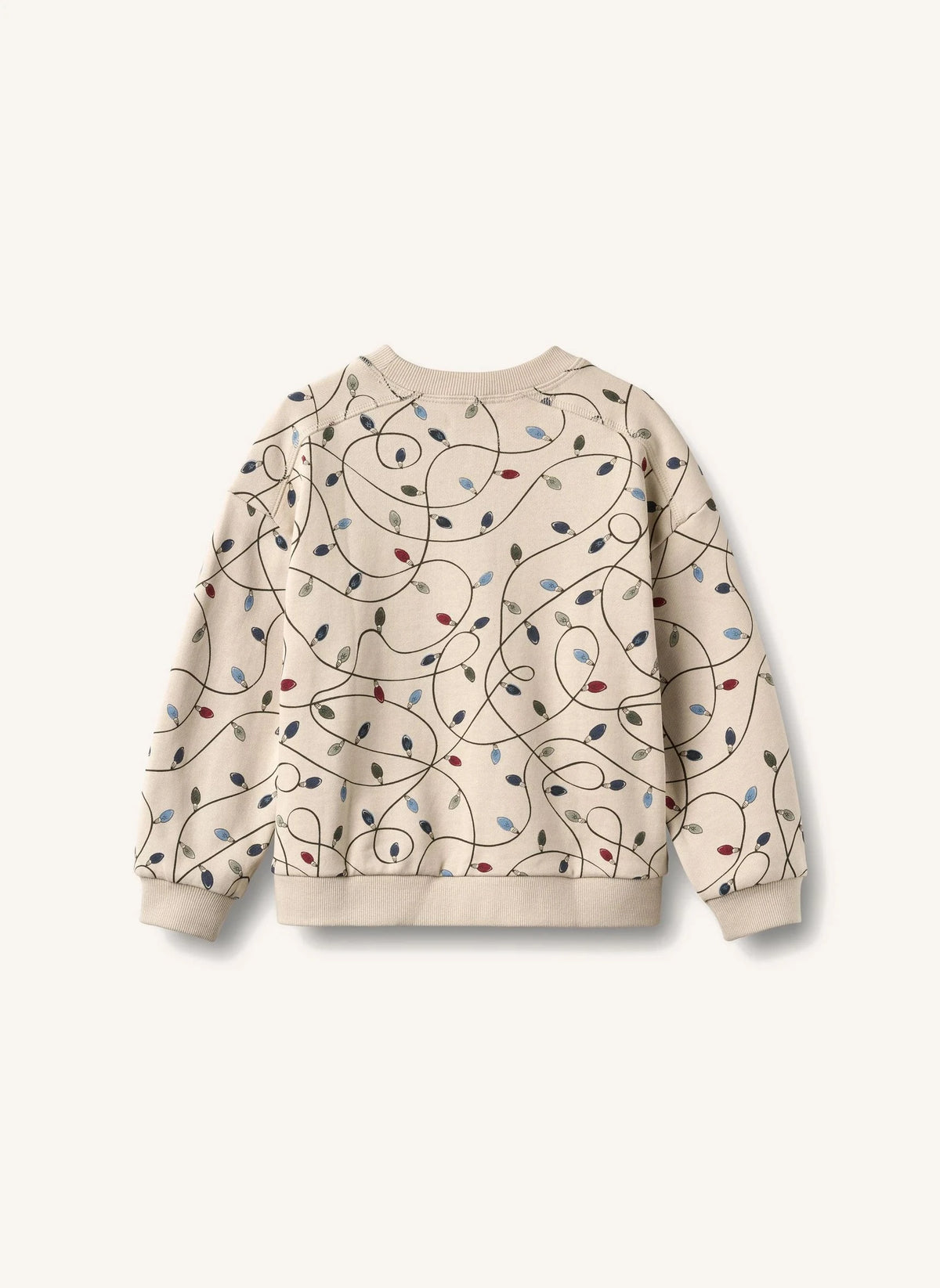 Wheat - Sandro "Guirlandes" Organic Cotton Sweatshirt | Cream