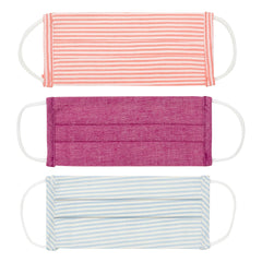 Smallable Maskable - 3 x Face Mask - Child Size | Pink
