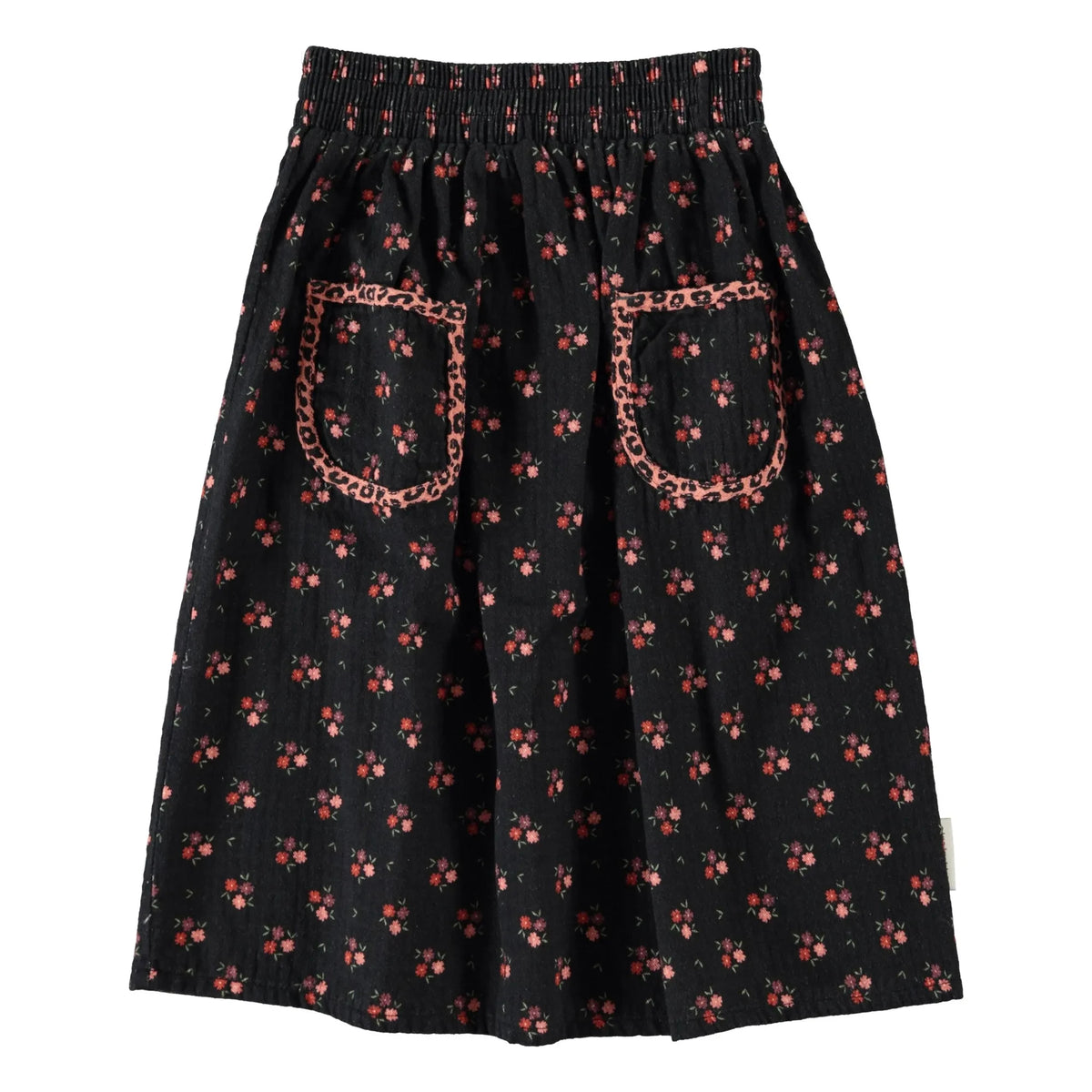 Piupiuchick - Floral Skirt | Black