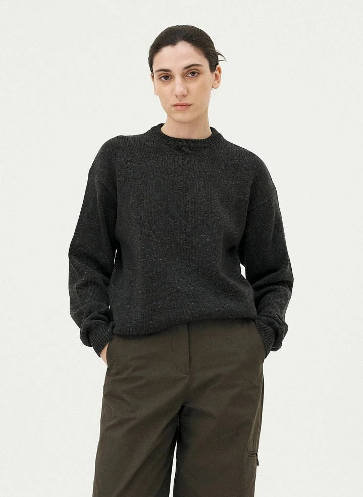 Noyoco - Malmo Merino Wool Sweater | Khaki