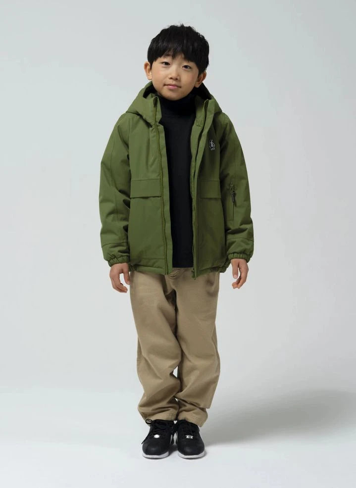 Gosoaky - Smooth Lion Waterproof Windbreaker | Green