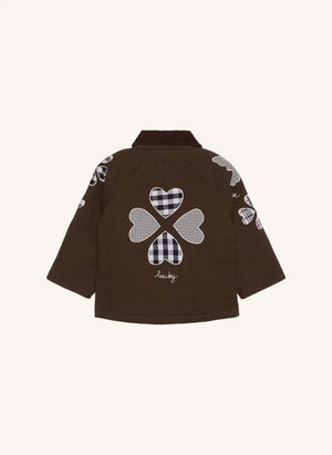 SISSEL EDELBO - Lilibeth Organic Cotton Jacket - Kids Collection | Brown