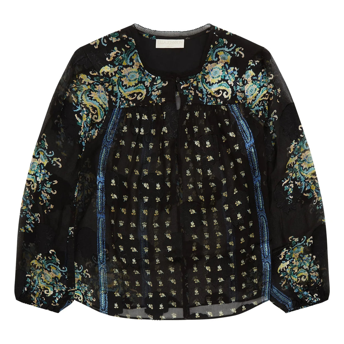 Ulla Johnson - Aster silk blouse | Midnight blue