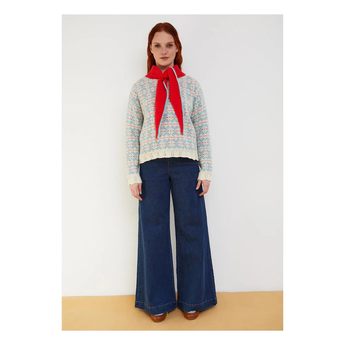 Dr Bloom - Cowboy Wool Sweater | Red