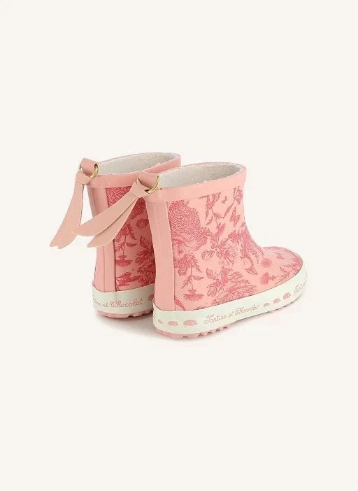 Tartine et Chocolat - Féerie Welly Rain Boots | Blush