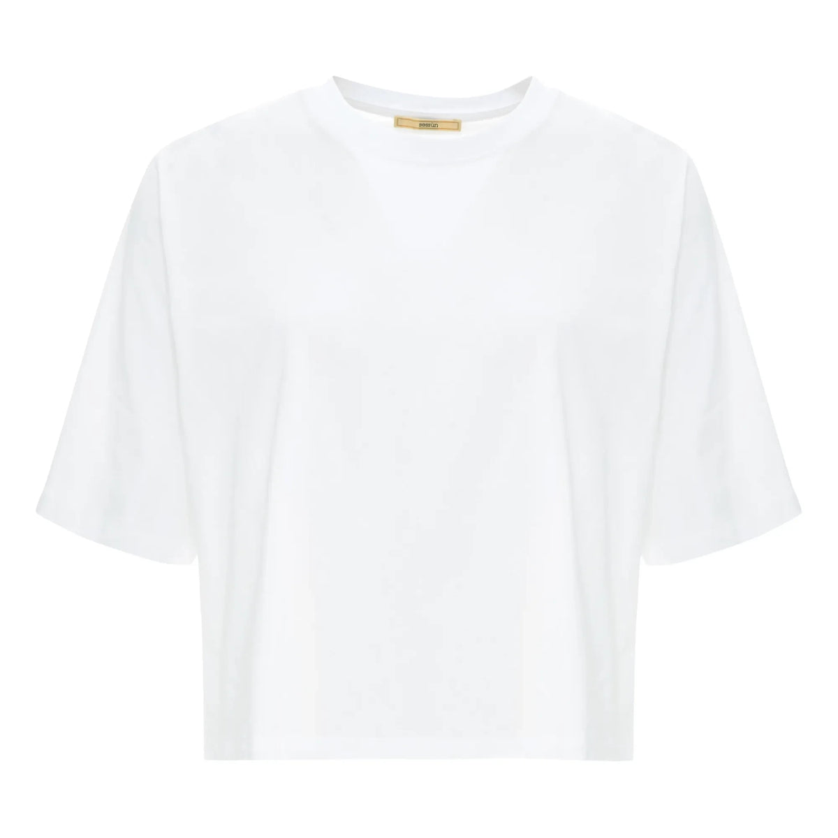 Sessùn - Serge T-shirt | Optical White
