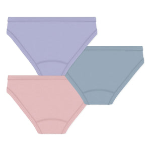Petit Bateau - 3-Pack Organic Cotton Briefs | Mauve