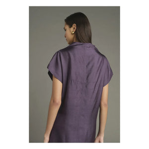 Soeur - Foggia Silk Dress | Purple
