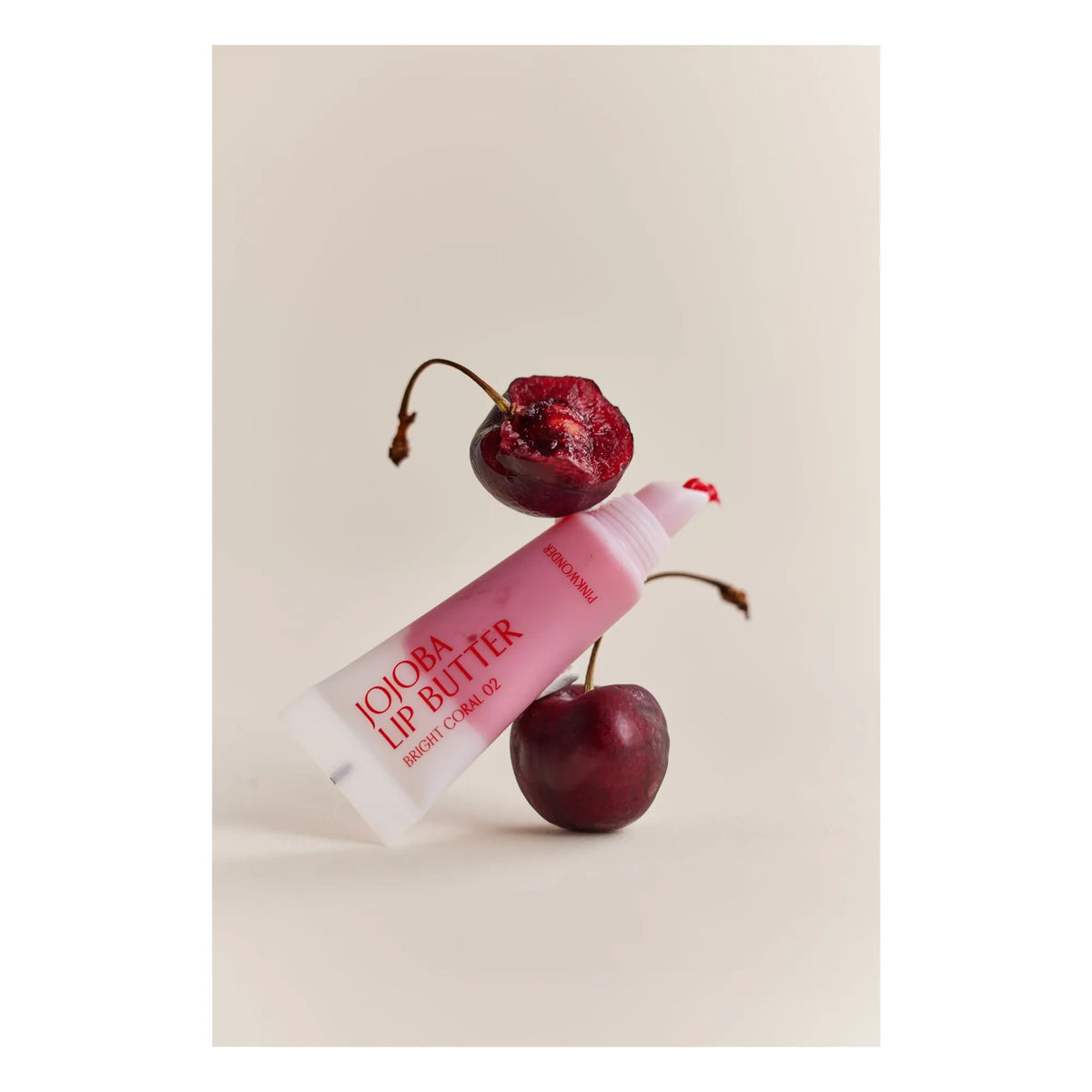 PINKWONDER - Jojoba Lip Balm | Bright Coral