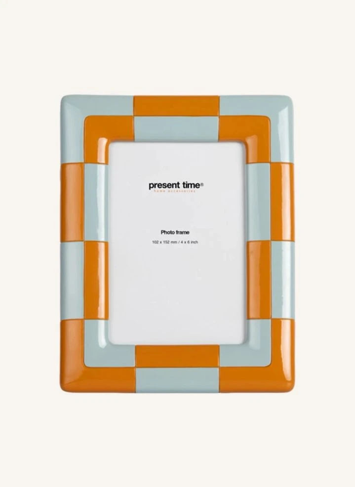 Present Time - Firenze Photo Frame | Orange