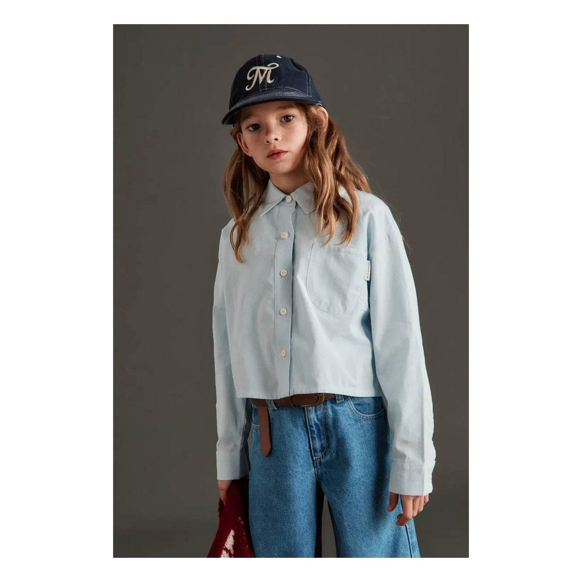 Mipounet - Juliette Poplin Shirt | Light Blue