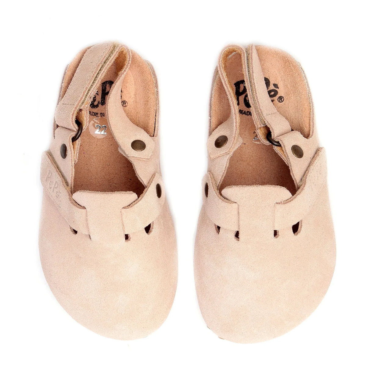 Pèpè - Scratch Suede Slippers | Beige