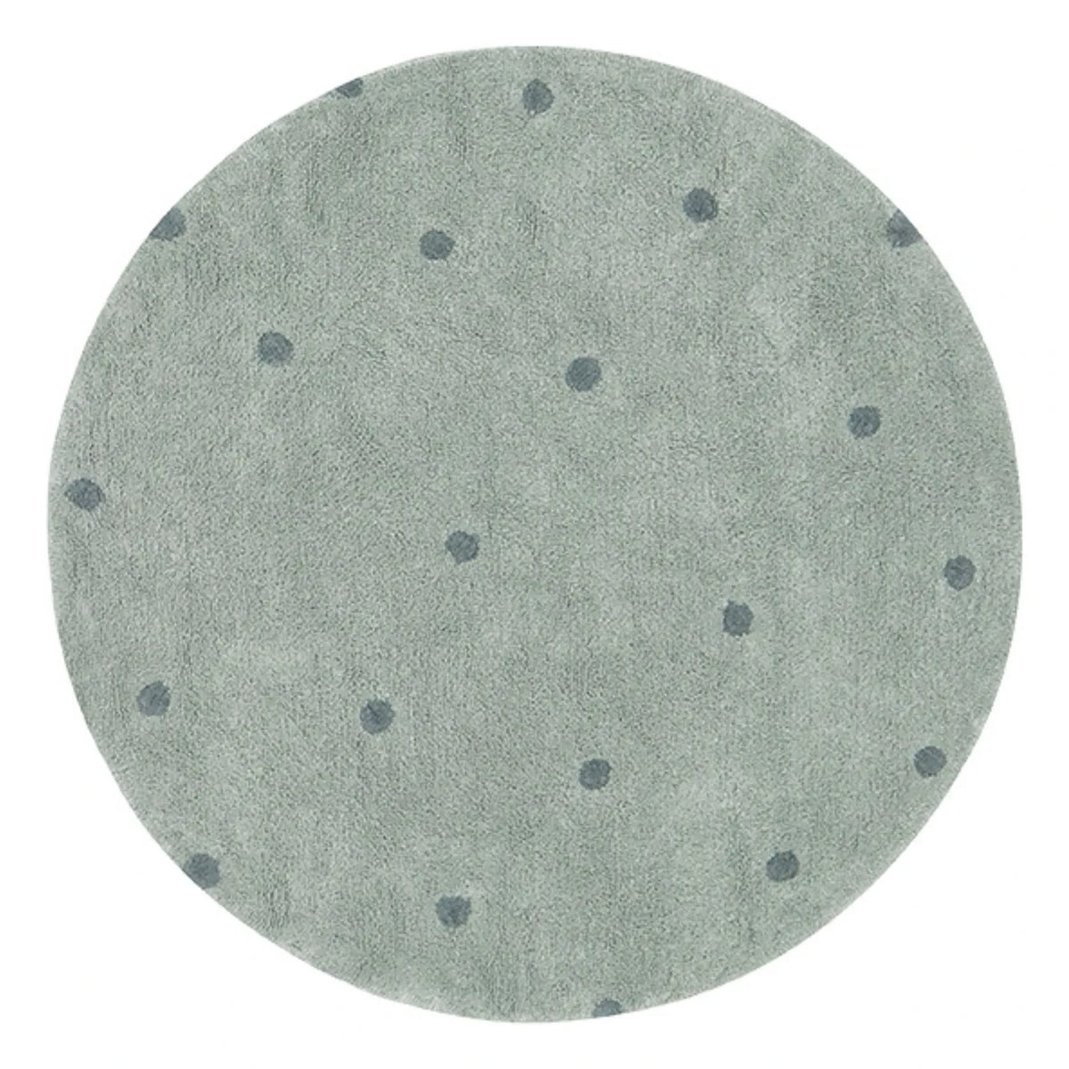 Lorena Canals - Dot Pattern Round Rug | Sage