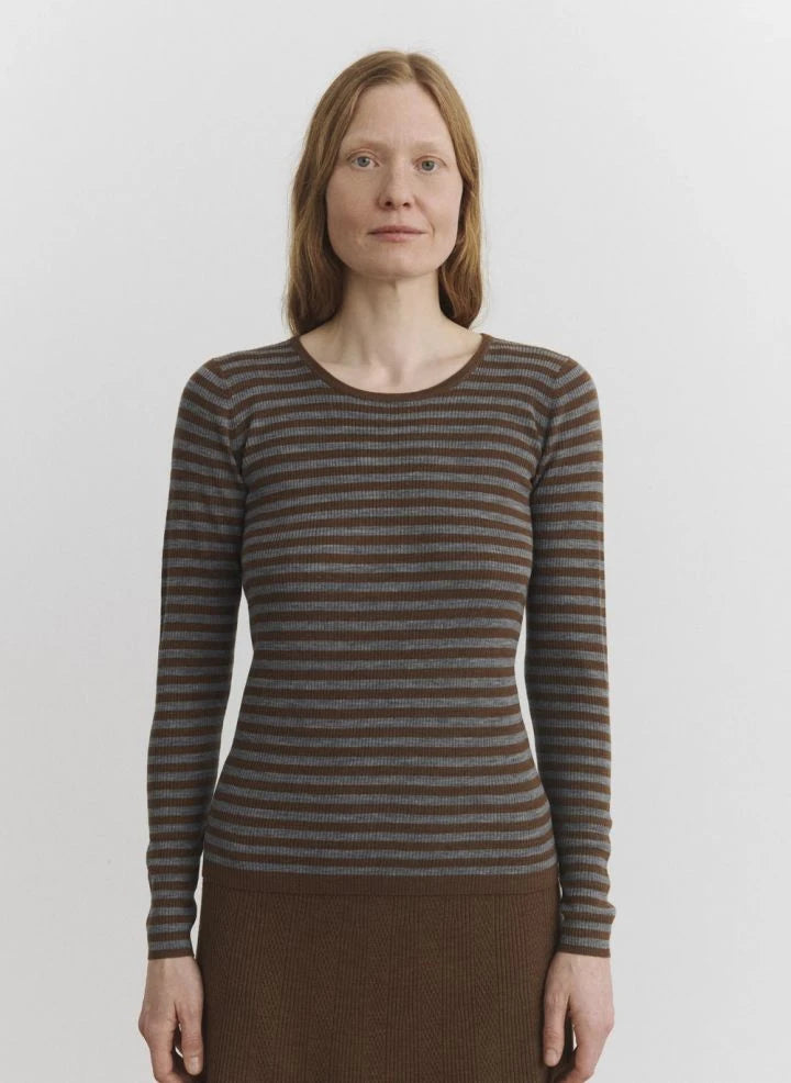 FUB - Long Sleeve Striped T-Shirt
