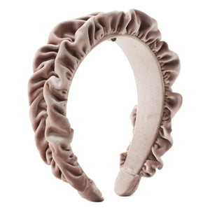 Gingersnaps - Ciel Velvet Crown | Dusty Pink