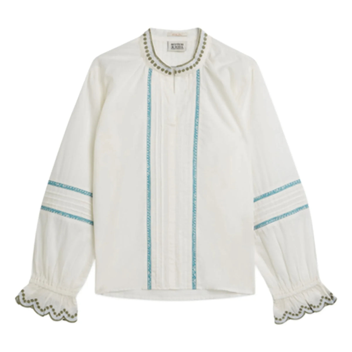 Scotch & Soda - Embroidered Blouse | Ecru