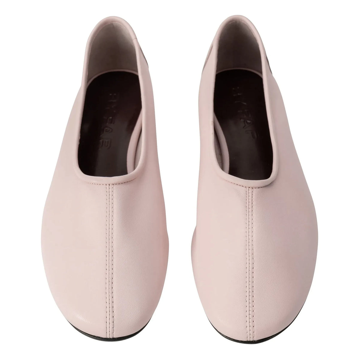 BY FAR - Ballerina Shoes Prudence Leather | Light Pink