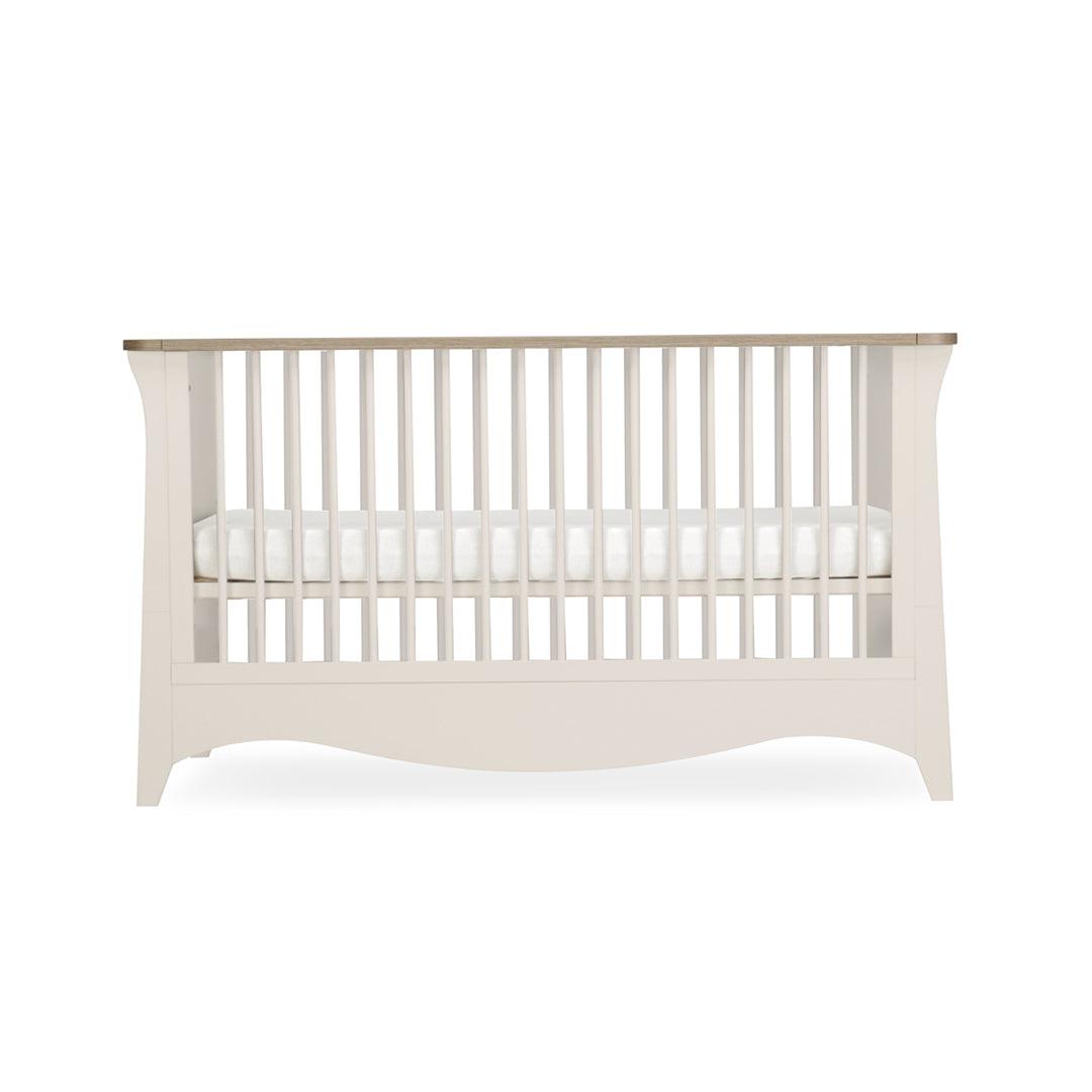 CuddleCo Clara 2 Piece Set 3-Drawer Dresser + Cot Bed - Cashmere-Nursery Sets- | Natural Baby Shower