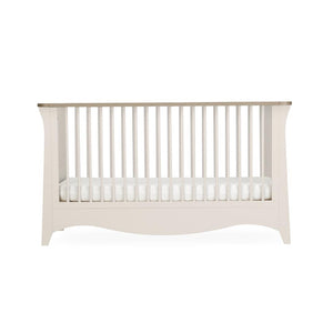 CuddleCo Clara 2 Piece Set 3-Drawer Dresser + Cot Bed - Cashmere-Nursery Sets- | Natural Baby Shower