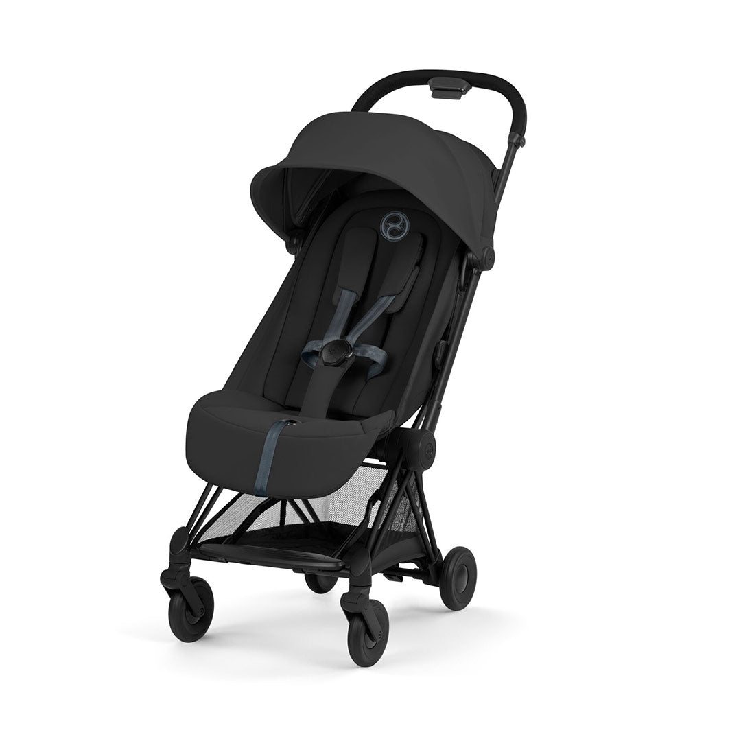 CYBEX Coya Comfort Compact Stroller - Sepia Black/Black-Strollers-Sepia Black/Black-Without Carrycot | Natural Baby Shower