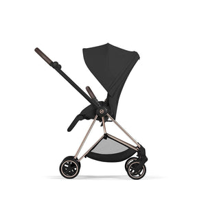 CYBEX Mios Comfort Pushchair & Foldable Carrycot - Sepia Black/Rose Gold-Strollers-Sepia Black/Rose Gold- | Natural Baby Shower