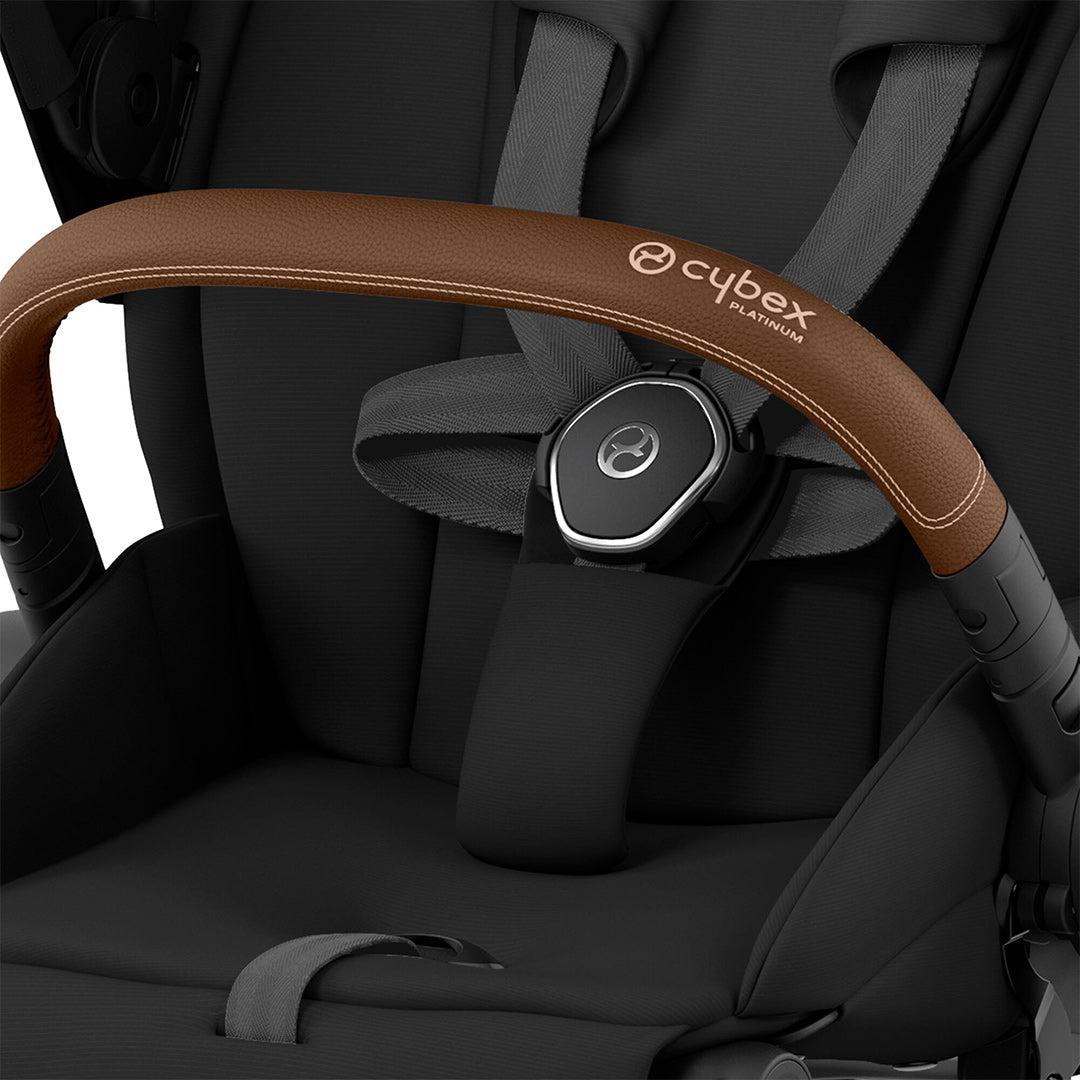 CYBEX Priam Pushchair - Sepia Black-Strollers-Sepia Black/Chrome & Black-No Carrycot | Natural Baby Shower