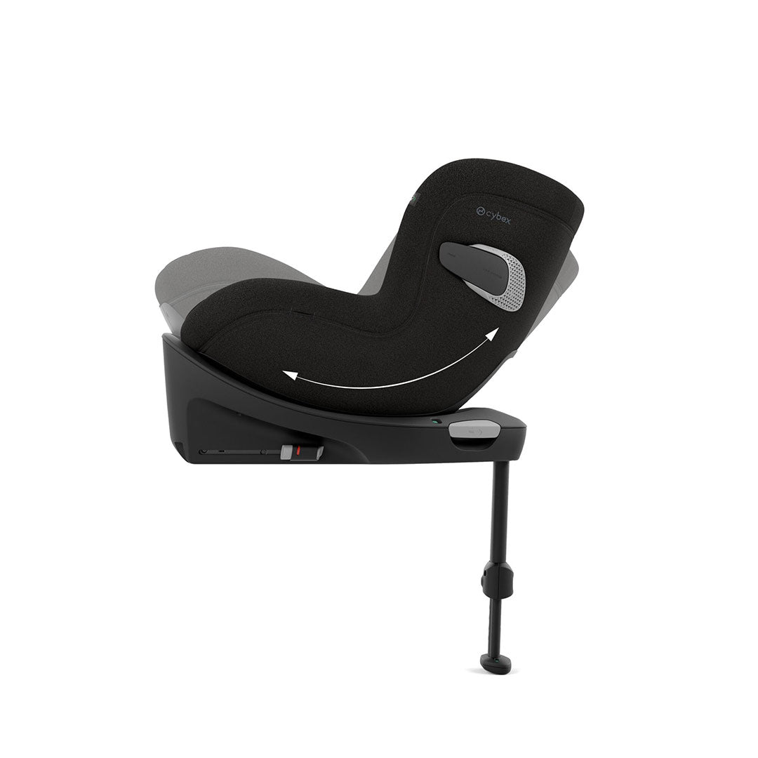 CYBEX Sirona Ti i-Size Plus Car Seat - Sepia Black-Car Seats-Sepia Black- | Natural Baby Shower
