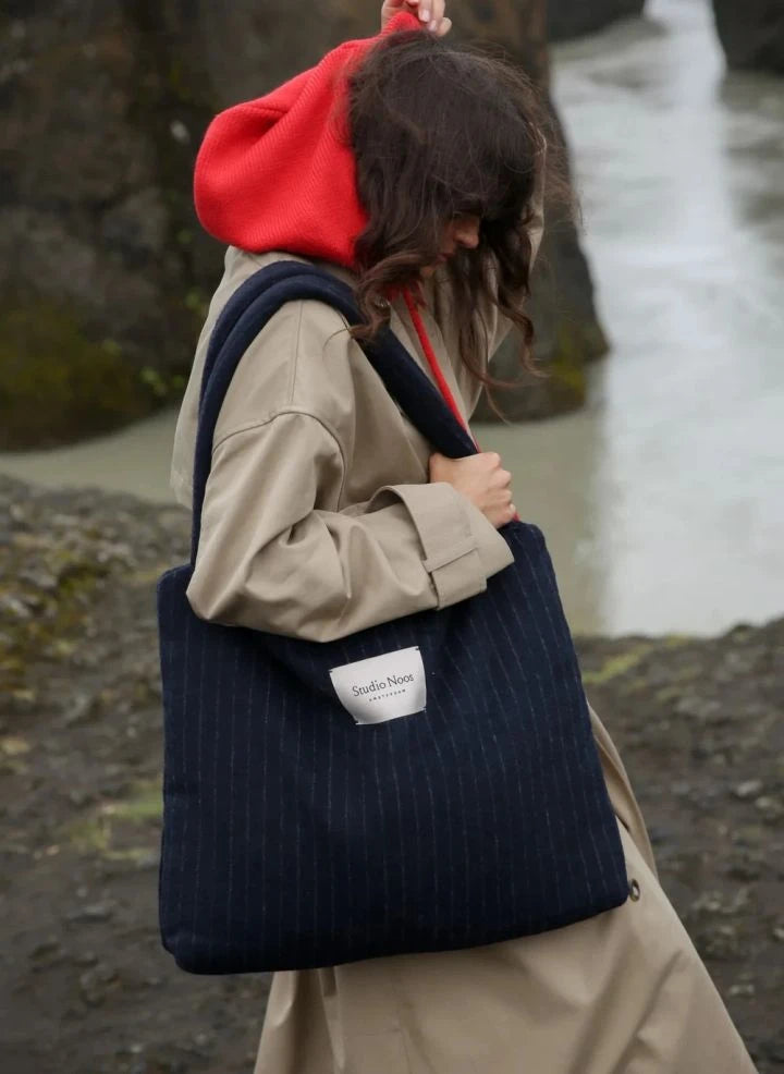 Studio Noos - Flannel diaper bag | Navy