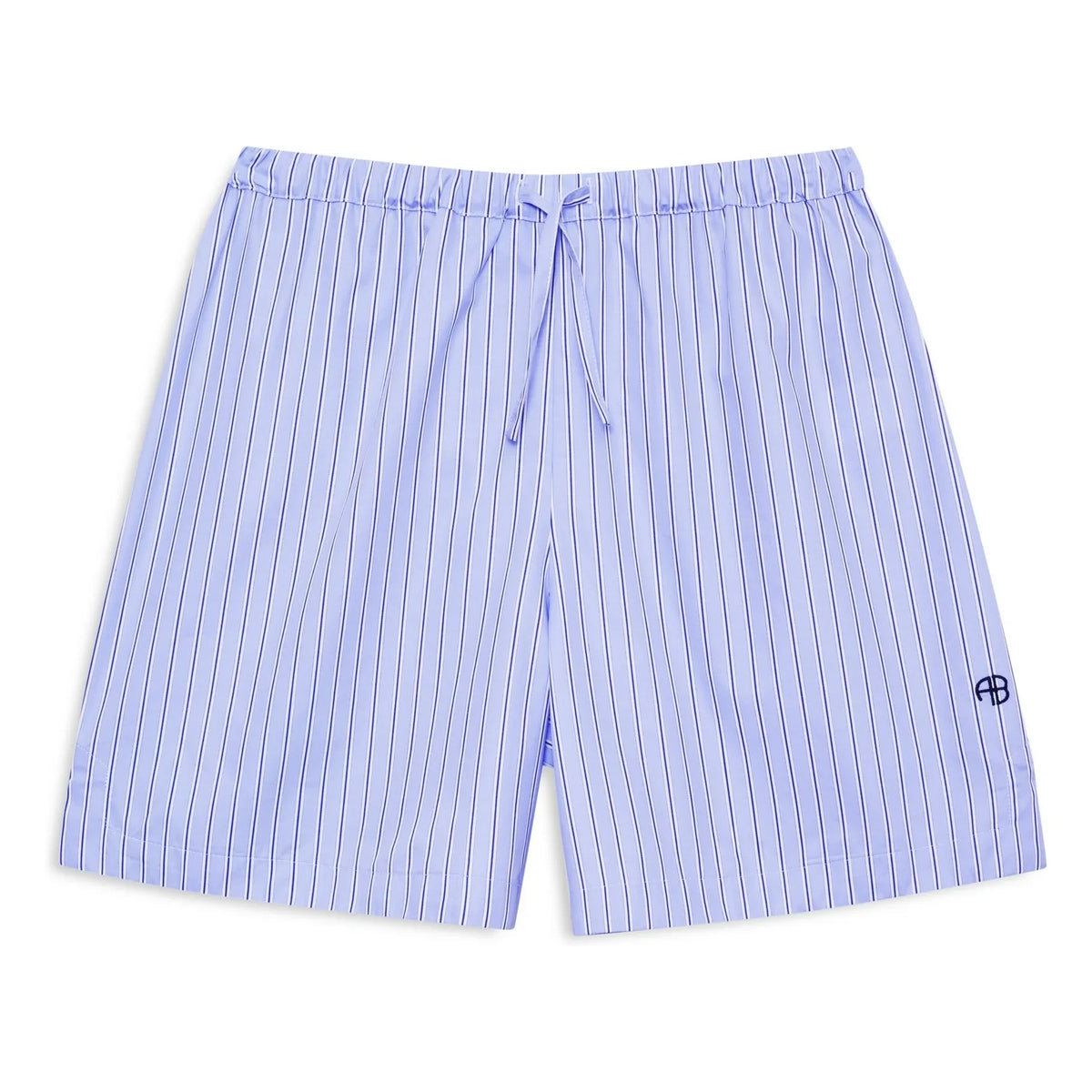 Anine Bing - Rami Striped Shorts | Blue