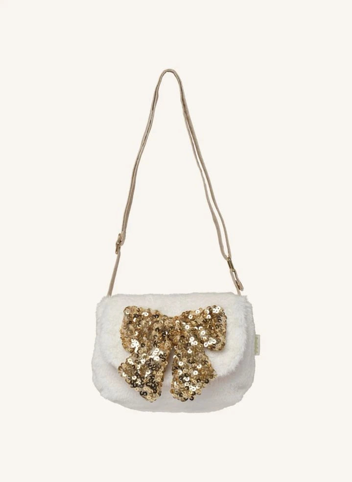 Rockahula Kids - Sequin Bow Bag | White