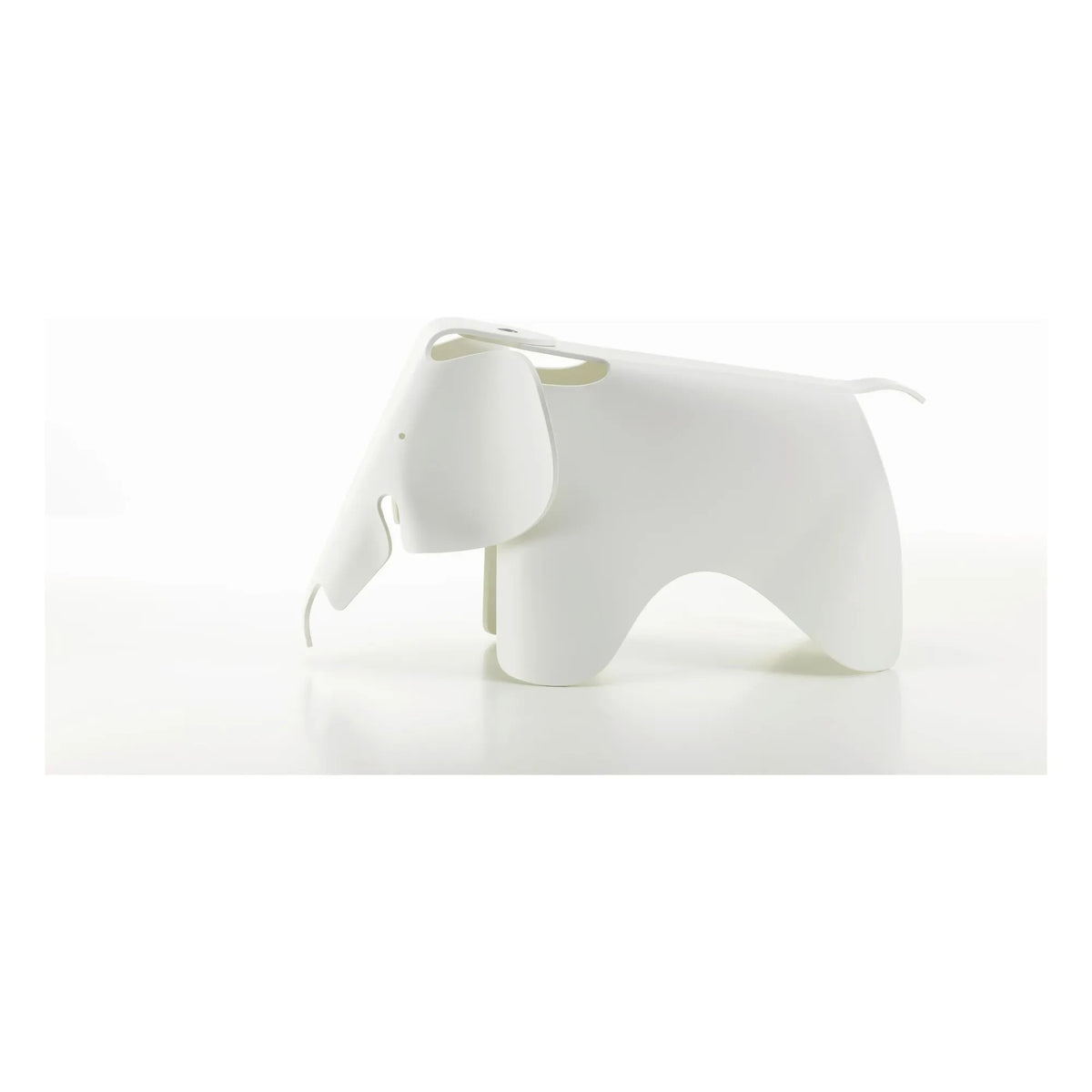 Vitra - Eames Molded Plastic Stool | White