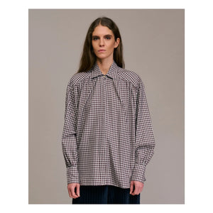 Diega - Carina Tartan Shirt | Red