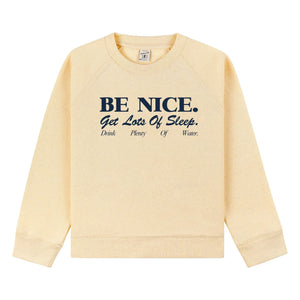 Sporty & Rich - Sweat Be Nice | Light Yellow