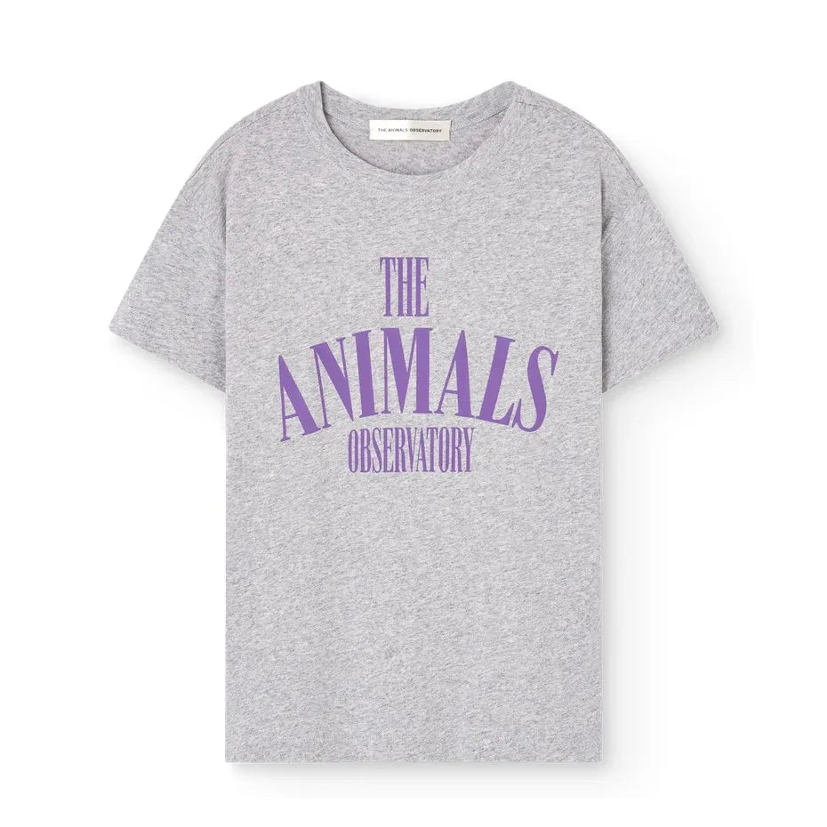 The Animals Observatory - Pupfish The Animals Observatory T-Shirt Organic cotton | Speckled gray