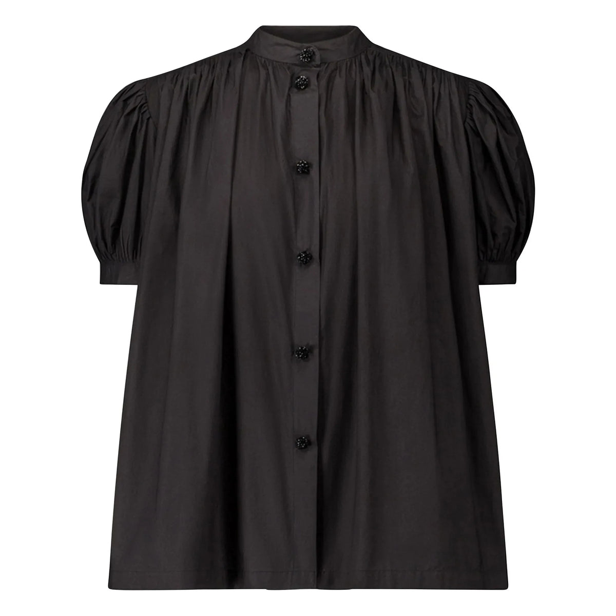 Laurence Bras - Ajmer Cotton Blouse | Black