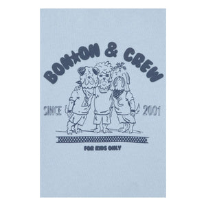 Bonton - Laurel Crew Neck T-Shirt | Light Blue