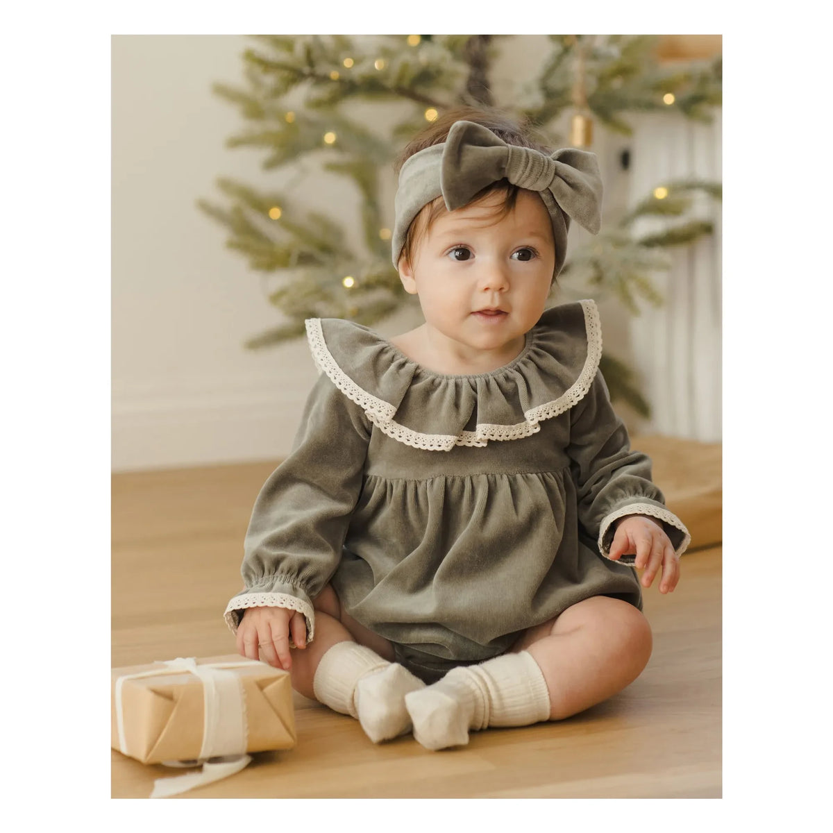 Quincy Mae - Wendy jumpsuit | Verdigris