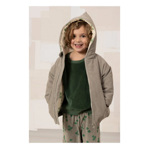 Studio Bohème - Frio Shamrock Cord Velvet Coat Recycled Fiber | Gray