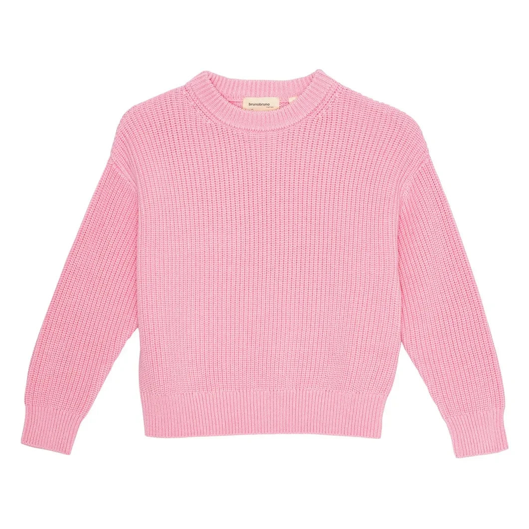 brunobruno nation - Sienna Organic Cotton Sweater | Pink