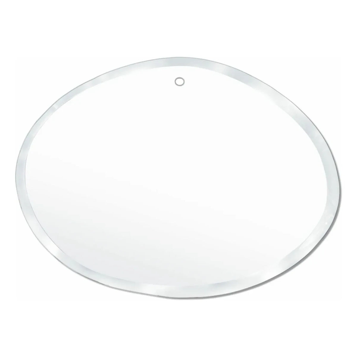 M Nuance - Extra Thin Pahl Mirror - Random Horizontal Oval Shape 55x40 cm