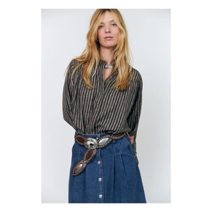 Lollys Laundry - Lennon Denim Cotton Skirt | Blue